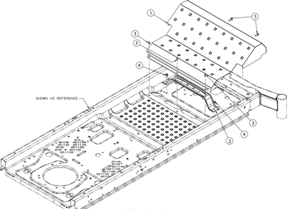 Floorboard Diagram and Parts List for Z-FORCELX54KW (17AIDAUC010)(2017) Cub Cadet Lawn Tractor